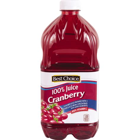 Best Choice 100 Cranberry Juice Cranberry Riesbeck