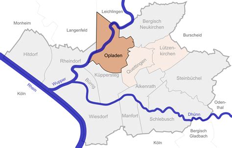 Die kürzeste route zwischen leverkusen und köln beträgt laut routenplaner. File:Opladen in Leverkusen.png - Wikimedia Commons