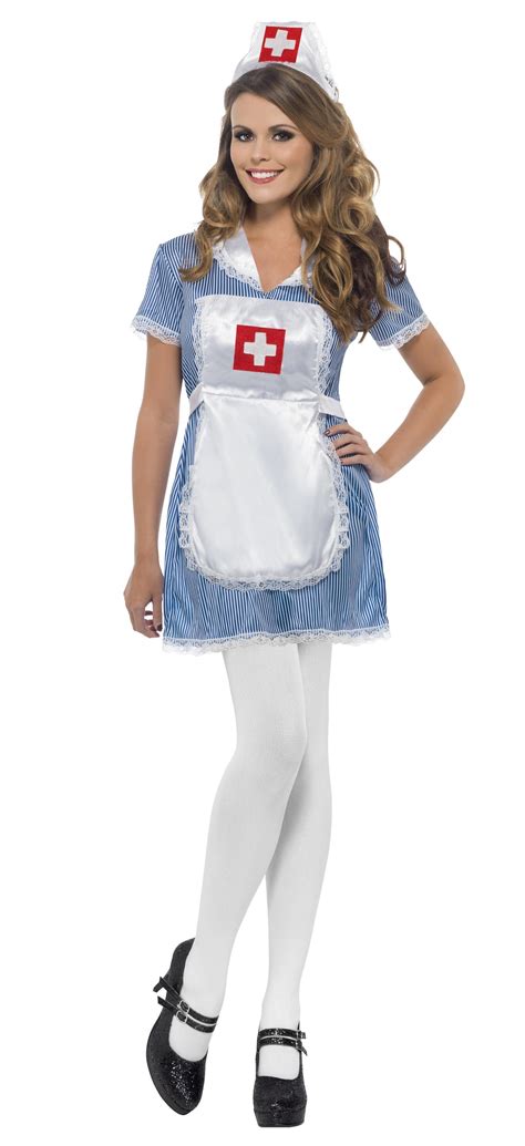 Nurse Naughty Costume Blue