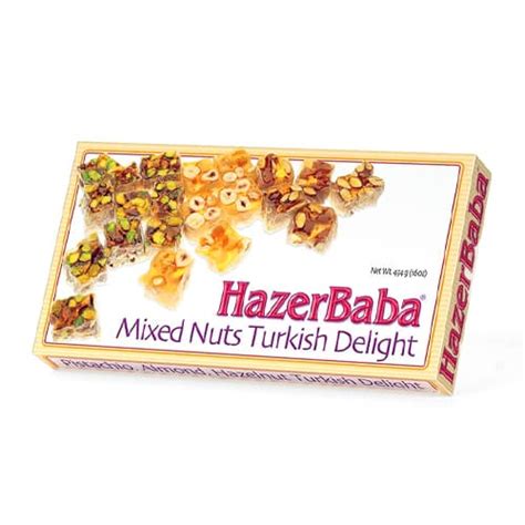 Hazer Baba Mixed Nuts Turkish Delight • Grand Bazaar Istanbul