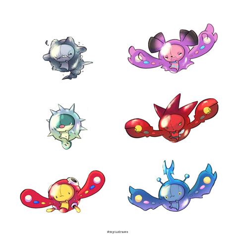 Solosis is a psychic pokémon. myiudraws — Reuniclus Variations Gen2(6) This sheet has a ...