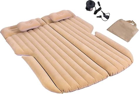 suv air mattress car bed with electric air pump inflatable car mattress for back seat