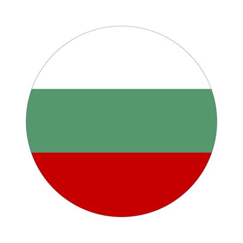 Round Flag Of Bulgaria 555945 Vector Art At Vecteezy