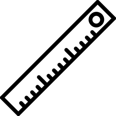 Ruler Basic Miscellany Lineal Icon