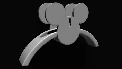 Obj File Mickey Ear Holder・3d Print Model To Download・cults