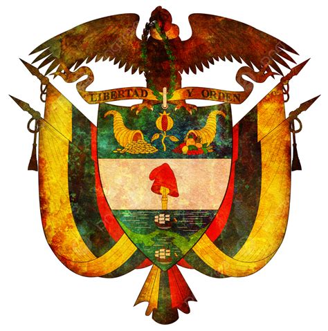 Escudo De Armas De Colombia Antiguo Png Dibujos Región Geografía País Png Imagen Para