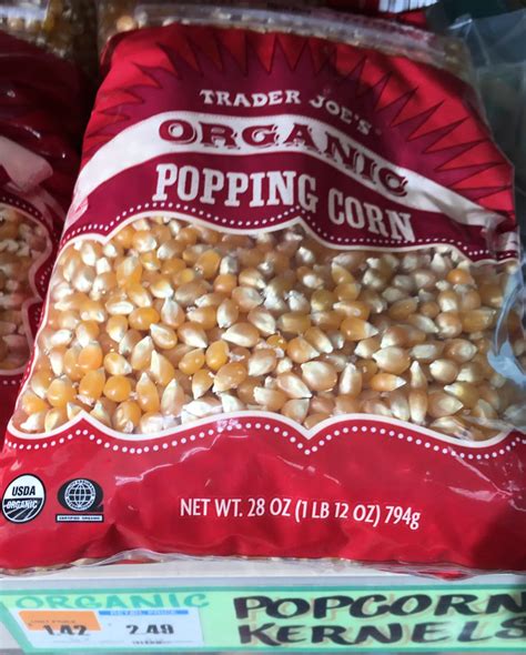Trader Joes Popcorn Organic Whole Grain Trader Joes Reviews