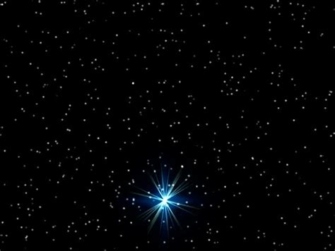Shining Star Moving In The Night Sky Stock Footage Video 453178