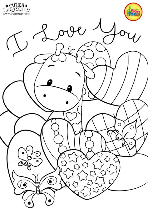 See more ideas about coloring pages, coloring books, coloring pages for kids. Cuties Coloring Pages for Kids - Free Preschool Printables ...