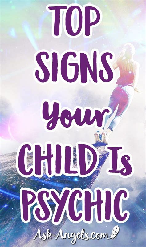 Psychic Kids 23 Signs Your Child Is Psychic Psychic Healing Quotes