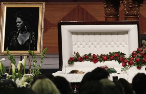 Christina Aguilera And Stevie Wonder Perform At Etta James Funeral