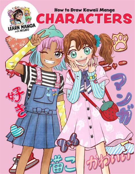 How To Draw Kawaii Manga Characters By Misako Rocks Paperback Barnes Noble
