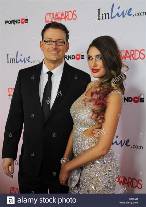 Kevin Moore August Ames The Avn Awards Were Held At The Joint Stock