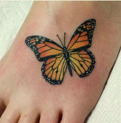 Monarch Butterfly Tattoo Foot More Monarch Butterfly Tattoo Butterfly