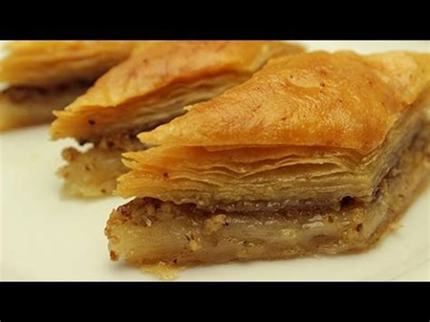 Turkish Baklava Recipe How To Make Easy Baklava Dessert Youtube