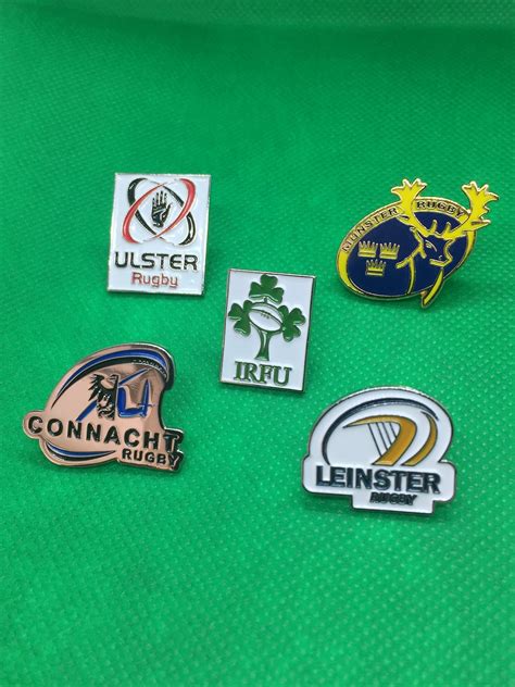 Irish Provinces Rugby Pin Badges Etsy
