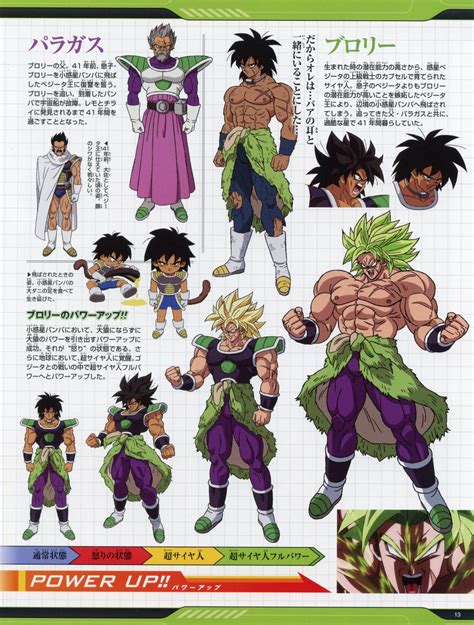 Broly Movie Manga In This Film Broly Bears Two Significant Marks On His