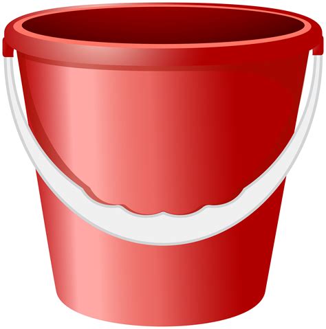 Bucket Clipart Red Bucket Bucket Red Bucket Transparent Free For