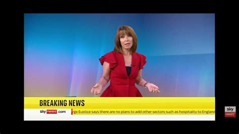 Kay Burley Red Outfit Clip 23rd July Youtube