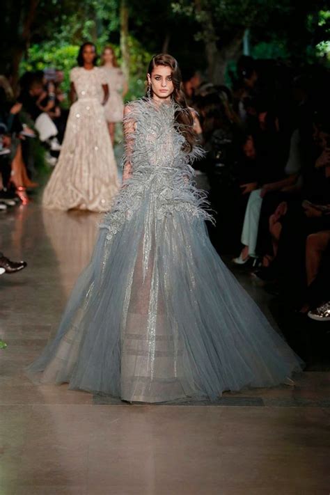 Fashion Show 2015 Spring Summer Dresses For Western Girls By Elie Saab