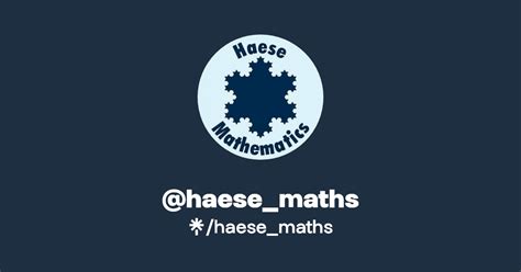 Haesemaths Instagram Facebook Linktree