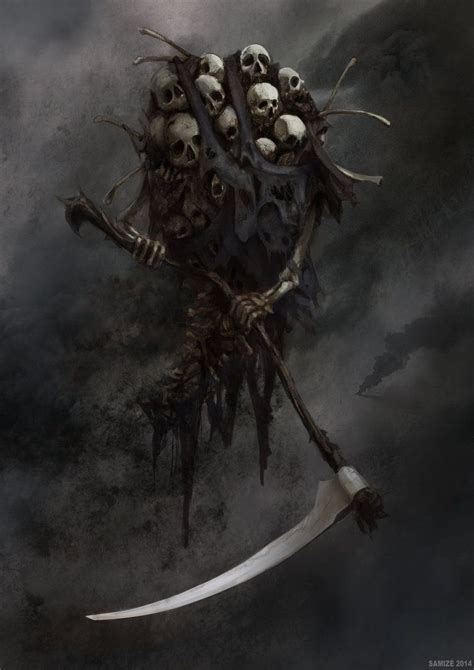 Skeleton Of Society By Samize On Deviantart Necromancer Horror Art