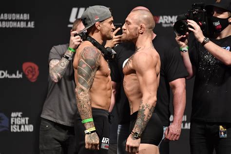 Ufc Results List Of Winners Stoppages From Mcgregor Vs Poirier