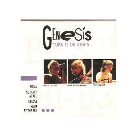 Album Turn It On Again Best Of 81 83 De Genesis Sur Cdandlp