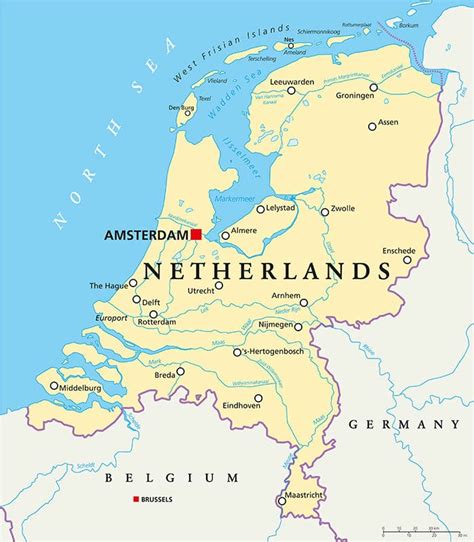 show map of the netherlands