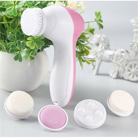 5 In 1 Electric Facial Cleanser Wash Face Cleaning Machine Skin Pore Cleaner Shopee Malaysia