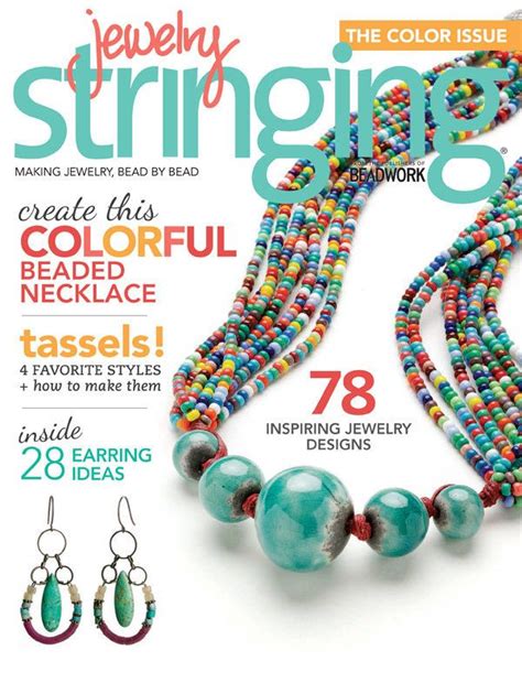 jewelry stringing spring 2014 digital edition beading beading digital magazines magazines