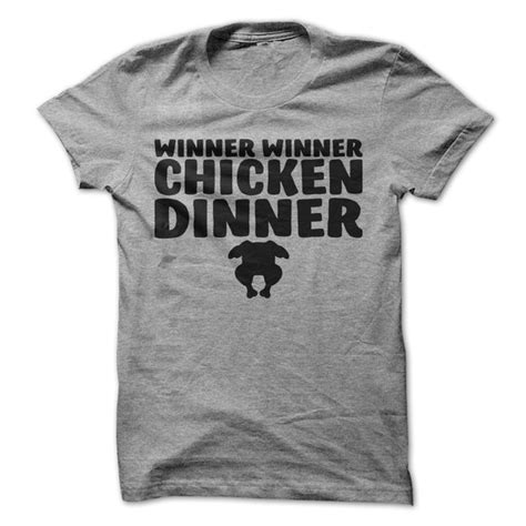 Winner Winner Chicken Dinner T Shirt Awesomethreadz