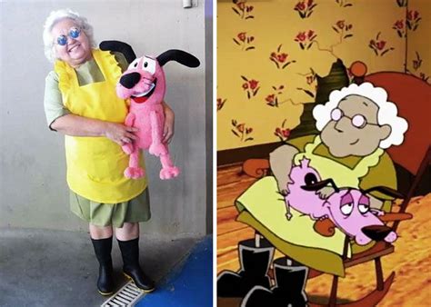 Muriel Courage The Cowardly Dog Creative Mom Cartoon Character