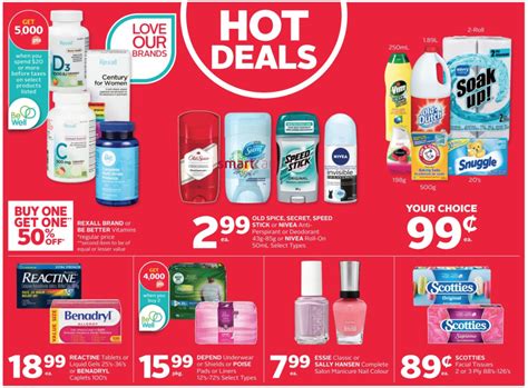 Rexall Pharma Plus Drugstore Canada Offers Get 10 Back In Points When
