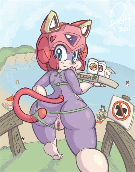 Rule 34 Pizzacat Polly Esther Samurai Pizza Cats Tagme 924090