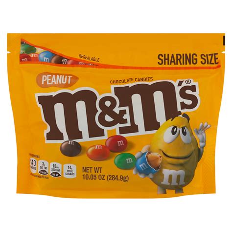 Save On Mandms Peanut Chocolate Candies Sharing Size Order Online