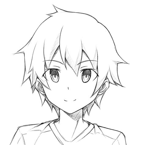 Image of cute manga anime boy for beginners free coloring work. How to Draw Different Angles of Face | World Manga Academy ...