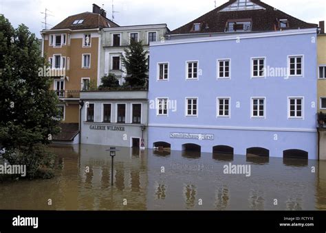 Deu Deutschland Bayern Passau Hochwasser Der Donau Deu