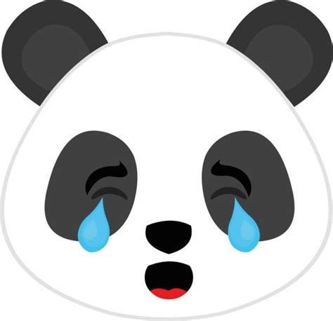 70 Clip Art Of Sad Panda Stock Illustrations Royalty Free Vector