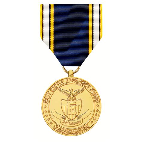 Navy Battle Efficiency Award Commemorative Medal Anodized