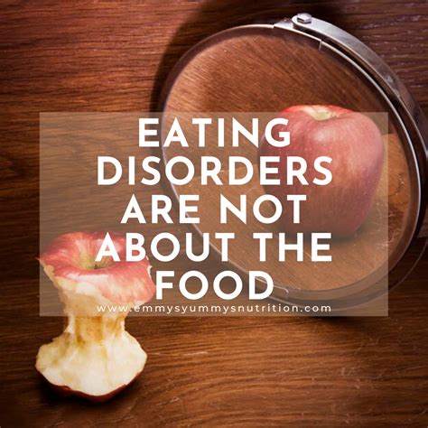 Eating Disorders Are Not About The Food — Emmys Yummys