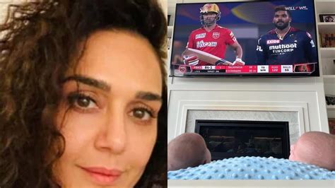 Preity Zinta Posts New Pic Of Her Twins Thanks Punjab Kings For Making Their 1st Ipl Match