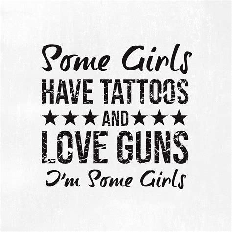 Girls Svg Tattoo Svg Guns Svg Custom Order Etsy