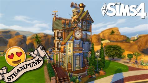 Steampunk Dreamhouse Los Sims 4 Speed Build Youtube