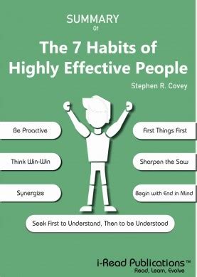 The 7 Habits of Highly Effective People Book Summary ...