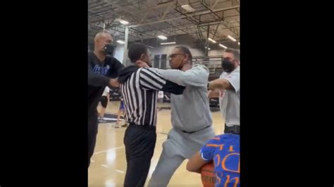 Youth Basketball Coach Fired After Throttling Referee Video — Rt Sport News
