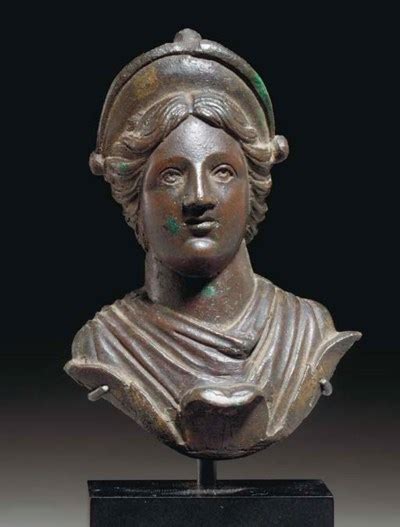 A Roman Bronze Bust Of Juno Circa 1st 2nd Century Ad Christies