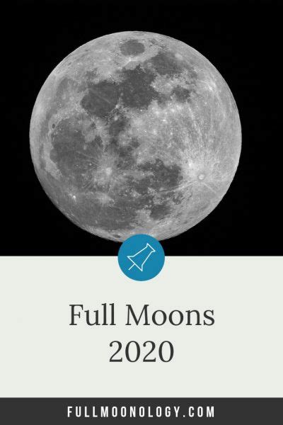 Full Moon Calendar 2020 13 Full Moons Fullmoonology