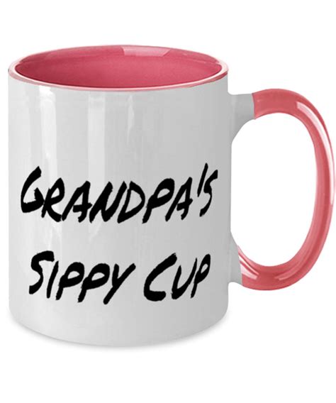 Love Grandfather Ts Grandpas Sippy Cup Grandfather Etsy