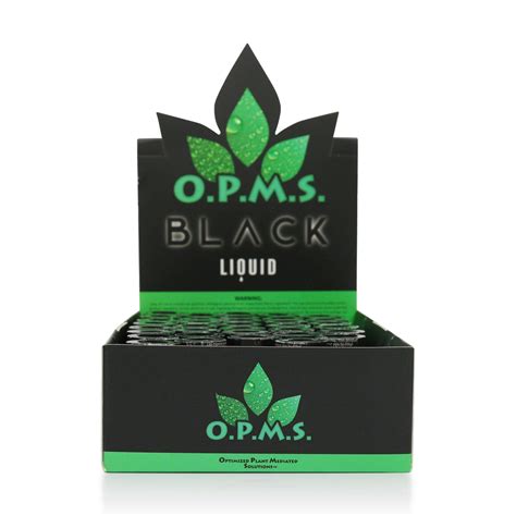 OPMS Liquid Black Kratom Shot - 8.8mL